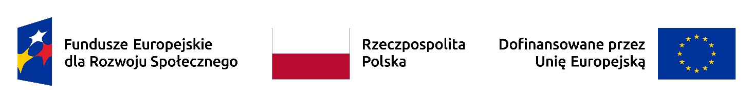 Fundusze Europejskie dla Rozwoju Społecznego, Rzeczpospolita Polska, Dofiansowane przez Unię Europejską
