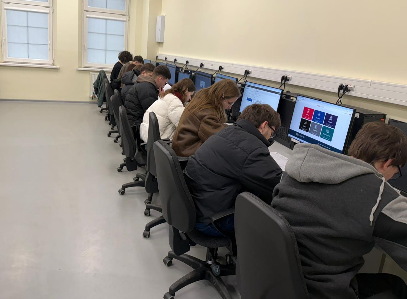 Kurs dla studentów w ramach realizacji projektu unijnego.